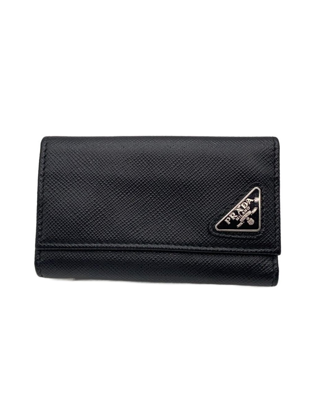 Prada Key Case Wallet Black